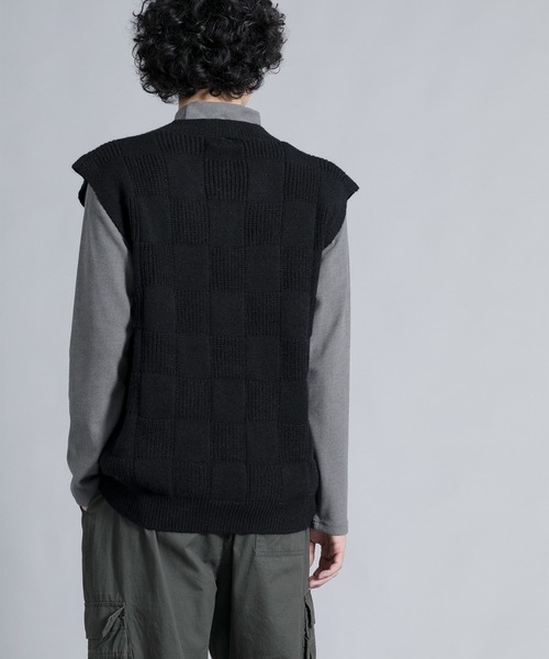 aimoha（アイモハ）の「aimoha men Essential high-necked　Base Layer（ニット/セーター・メンズ・オフホワイト/ブルー/ブラック/ライトベージュ/ダークグレー・MEDIUM/LARGE/X-LARGE/XX-LARGE/XXX-LARGE）」の16枚目の写真