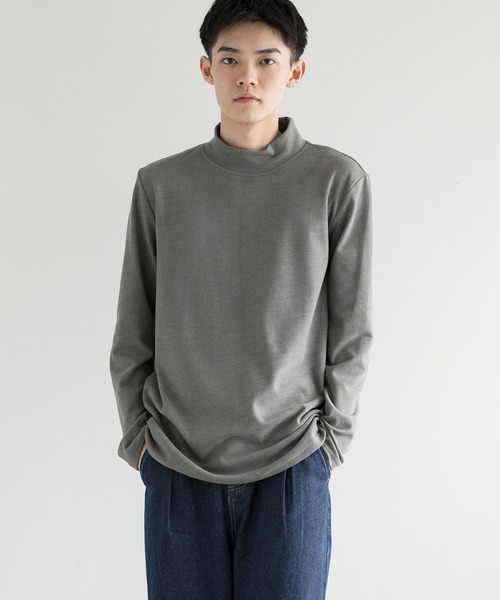 aimoha（アイモハ）の「aimoha men Essential high-necked　Base Layer（ニット/セーター・メンズ・オフホワイト/ブルー/ブラック/ライトベージュ/ダークグレー・MEDIUM/LARGE/X-LARGE/XX-LARGE/XXX-LARGE）」の20枚目の写真