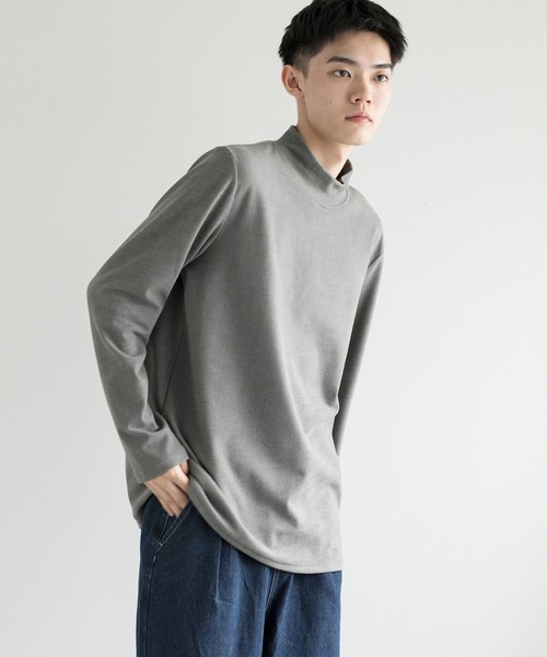 aimoha（アイモハ）の「aimoha men Essential high-necked　Base Layer（ニット/セーター・メンズ・オフホワイト/ブルー/ブラック/ライトベージュ/ダークグレー・MEDIUM/LARGE/X-LARGE/XX-LARGE/XXX-LARGE）」の22枚目の写真