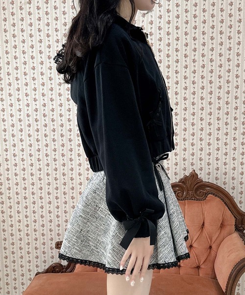 ROJITA（ロジータ）の「ポイントハート刺繍パーカー（パーカー）」 - WEAR