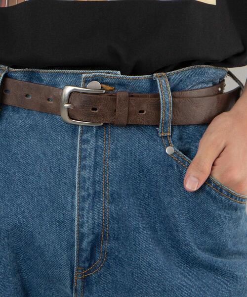 WEGO（ウィゴー）の「WEGO/ヴィンテージスタッズベルト（ベルト・メンズ・ブラック/ブラウン・FREE）」の5枚目の写真