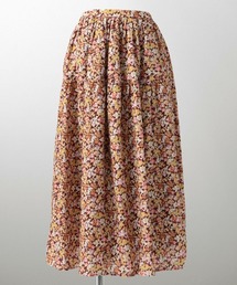 ティアード スカート Made with Liberty Fabric HUIT