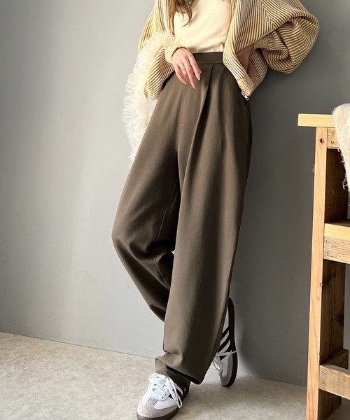 classicalelf（クラシカルエルフ）の「至福の履き心地。ウエストゴムポンチカーブパンツ（その他パンツ・レディース・チャコール/モカ/ブラック・LARGE/MEDIUM/SMALL/X-LARGE）」の18枚目の写真