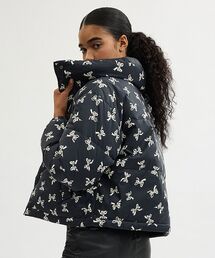リバーシブル クロップド パッファー・リサイクル ナイロン