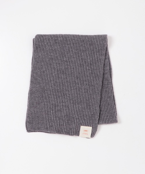 KBF(ケイビーエフ)の「タブ付きリブニットマフラー(マフラー・レディース・バーガンディー/グレー/ブルー・ONE)」の20枚目の写真