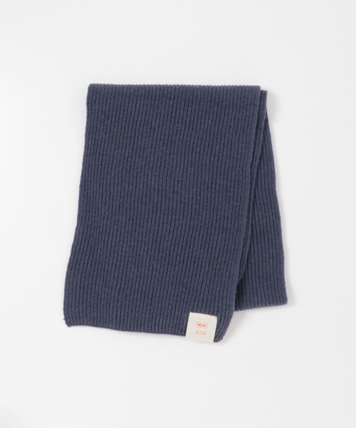 KBF(ケイビーエフ)の「タブ付きリブニットマフラー(マフラー・レディース・バーガンディー/グレー/ブルー・ONE)」の21枚目の写真