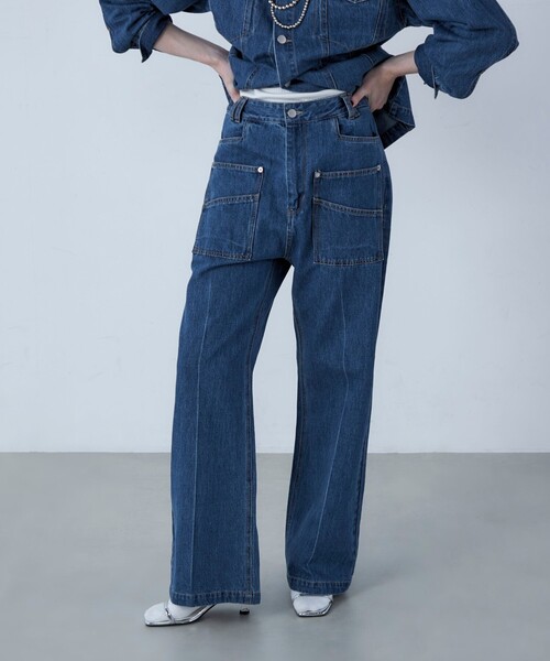 fredy emue（フレディエミュ）の「【LA COURBE】前ポケットフレア