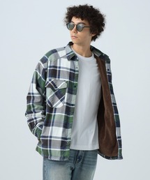 BAYFLOW | [暖かみのあるヴィンテージ感]レトロチェックボアシャツ(シャツ/ブラウス)