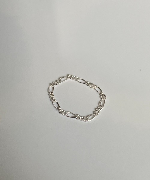 silver925 × ciite' (シルバーキューニーゴシーテ)の「【silver925】soft chain ring / ソフトチェーンリング(リング・レディース・シルバー/ゴールド・FREE)」の18枚目の写真