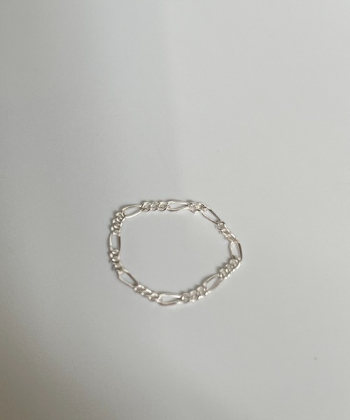 silver925 × ciite' (シルバーキューニーゴシーテ)の「【silver925】soft chain ring / ソフトチェーンリング(リング・レディース・シルバー/ゴールド・FREE)」の20枚目の写真