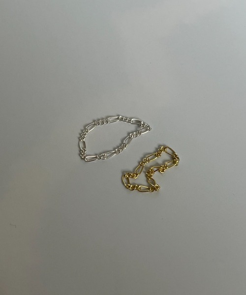 silver925 × ciite' (シルバーキューニーゴシーテ)の「【silver925】soft chain ring / ソフトチェーンリング(リング・レディース・シルバー/ゴールド・FREE)」の13枚目の写真