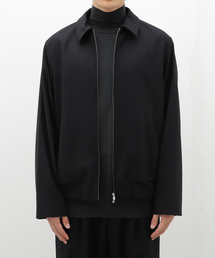 ATON(エイトン) MERINO COLLEGE FLANNEL FLIGHT JACKET JKAGCW0901
