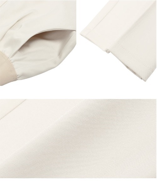 KOBE LETTUCE（コウベレタス）の「ウエストゴムスラックス（スラックス・レディース・ブラック/グレー/ベージュ/アイボリー系・M/L/PM/PL）」の11枚目の写真