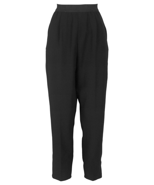 KOBE LETTUCE（コウベレタス）の「ウエストゴムスラックス（スラックス・レディース・ブラック/グレー/ベージュ/アイボリー系・M/L/PM/PL）」の12枚目の写真