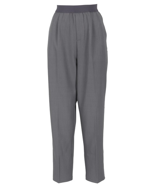 KOBE LETTUCE（コウベレタス）の「ウエストゴムスラックス（スラックス・レディース・ブラック/グレー/ベージュ/アイボリー系・M/L/PM/PL）」の13枚目の写真