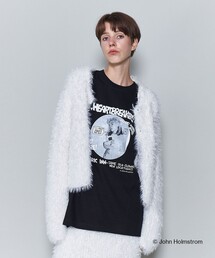 【WEB限定】＜6(ROKU＞JOHN HOLMSTROM HEART BRAKES BLACK Tシャツ