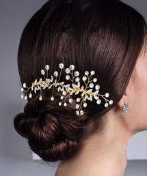 KetC ウェディングコームヘアアクセサリー ロサ