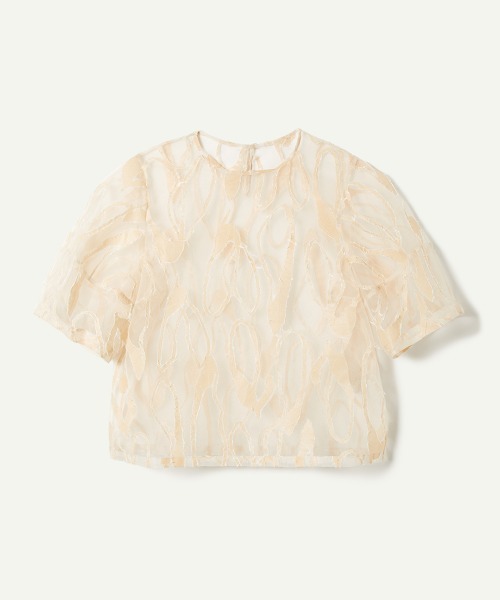 leinwande(ラインヴァンド)の「【leinwande】Washi Organdy Blouse(キャミソール・レディース・ホワイト・ONE SIZE)」の5枚目の写真