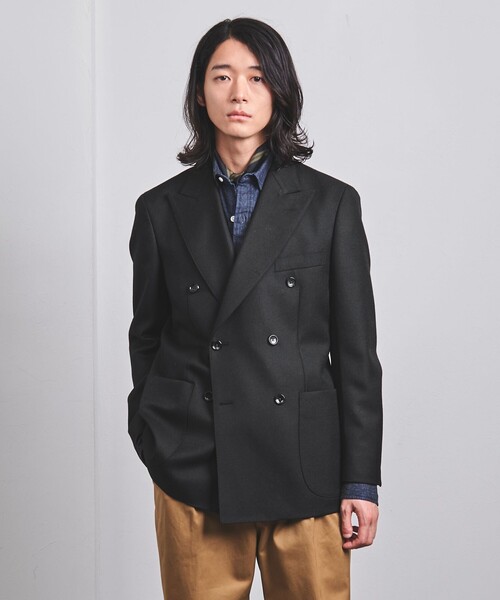 ジャケット テーラードジャケット 「District」 W TRO 2B BLAZER/ブレザー メンズ ジャケット テーラードジャケット 「District」トロピカル