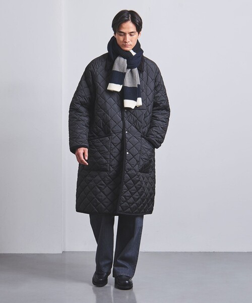 UNITED ARROWS（ユナイテッドアローズ）の「ボーダー ニット マフラー（マフラー・メンズ・ブラウン/ダークグレー/ネイビー・FREE）」の16枚目の写真