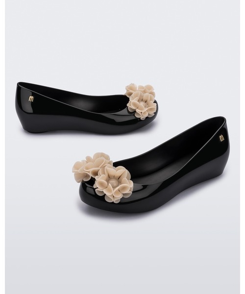 melissa(メリッサ)の「MELISSA ULTRAGIRL SPRINGTIME AD(バレエシューズ・レディース・ベージュ/ピンク/ブラック×ベージュ/ブラック・39/38/35-36/37)」の8枚目の写真