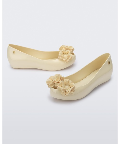 melissa(メリッサ)の「MELISSA ULTRAGIRL SPRINGTIME AD(バレエシューズ・レディース・ベージュ/ピンク/ブラック×ベージュ/ブラック・39/38/35-36/37)」の10枚目の写真