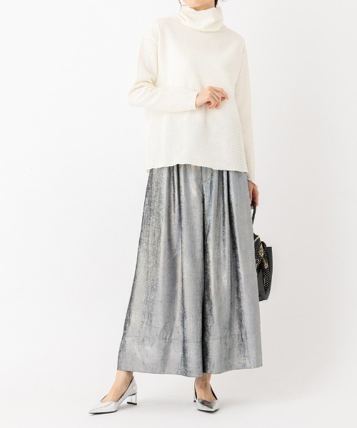 【セール】ドレープ使いキュロットパンツ（その他パンツ）｜aunt lily（アントリリー）