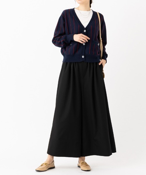 【セール】ドレープ使いキュロットパンツ（その他パンツ）｜aunt lily（アントリリー）