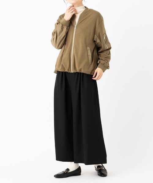 【セール】ドレープ使いキュロットパンツ（その他パンツ）｜aunt lily（アントリリー）