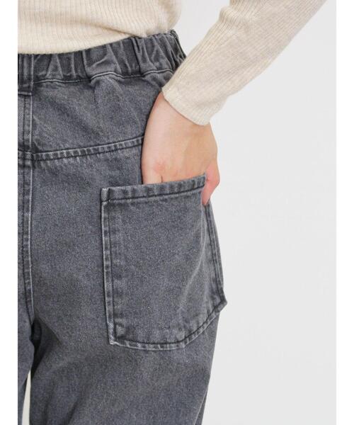 Samansa Mos2（サマンサ モスモス）の「ダメージ加工ルーズデニム（その他パンツ・レディース・ブラック/サックスブルー・M/L）」の14枚目の写真