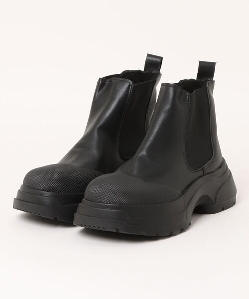 STYLEBLOCK（スタイルブロック）の「サイドゴアブーツ（ブーツ・レディース・ブラック・39/38/40/37/36/35）」の4枚目の写真