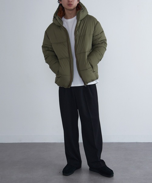 セール】【MAISON CLUB】マイクロポリボリューム中綿パーカー 7452850