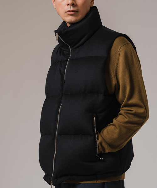 markaware（マーカウェア）の「MARKAWARE 別注 CASHMERE DOWN VEST
