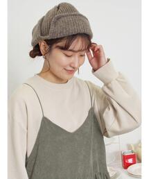 Samansa Mos2 | ラメ裏毛スウェット(Tシャツ/カットソー)