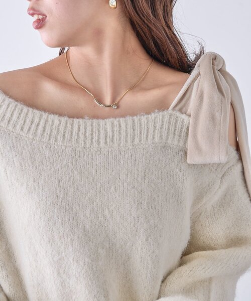 Chico（チコ）の「プレートデザインネックレス（ネックレス・レディース・ゴールド/シルバー・FREE）」の8枚目の写真