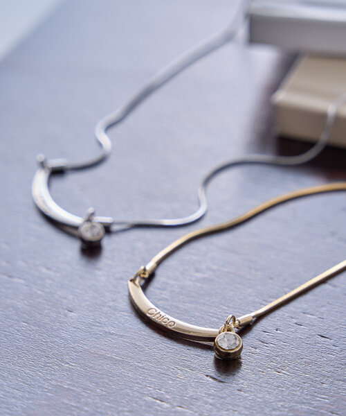 Chico（チコ）の「プレートデザインネックレス（ネックレス・レディース・ゴールド/シルバー・FREE）」の10枚目の写真