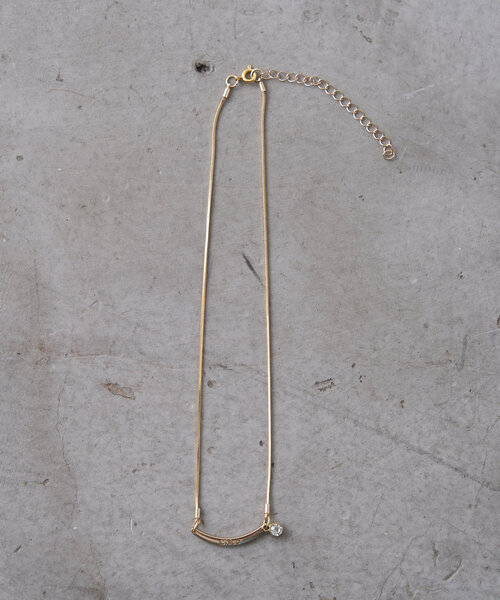 Chico（チコ）の「プレートデザインネックレス（ネックレス・レディース・ゴールド/シルバー・FREE）」の11枚目の写真