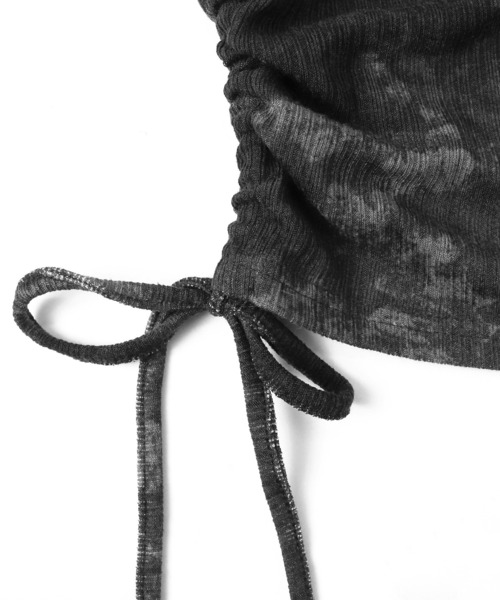 dispark（ディスパーク）の「DISPARK/サイドギャザーバタフライトップス（Tシャツ/カットソー・レディース・ブラウン/スミクロ・FREE）」の20枚目の写真