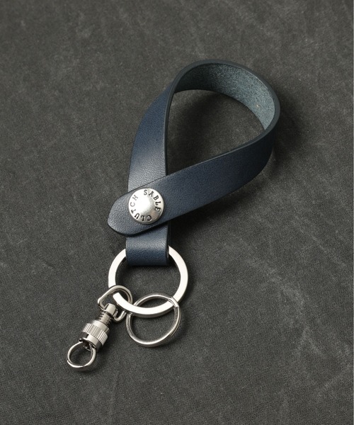 KEY RING/BAG CHARM - 栃木レザー（キーホルダー/キーリング）（キー