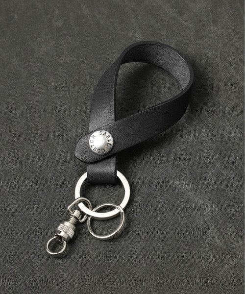 KEY RING/BAG CHARM - 栃木レザー（キーホルダー/キーリング）（キー