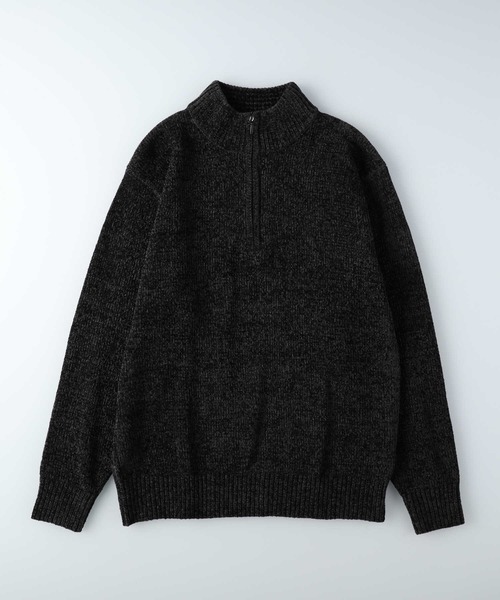 モールハーフジップニット（ニット/セーター）｜Right-on