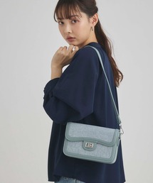 fifth（フィフス）の「ツイードフラップショルダーバッグ（ショルダーバッグ）」