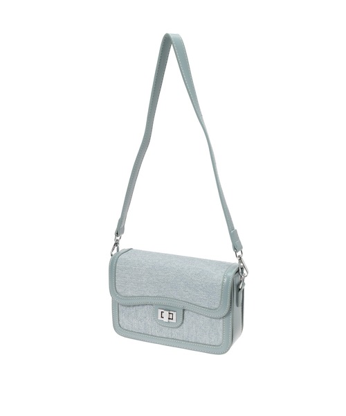 fifth（フィフス）の「ツイードフラップショルダーバッグ（ショルダーバッグ・レディース・ブルー/アイボリー/ピンク・FREE）」の10枚目の写真