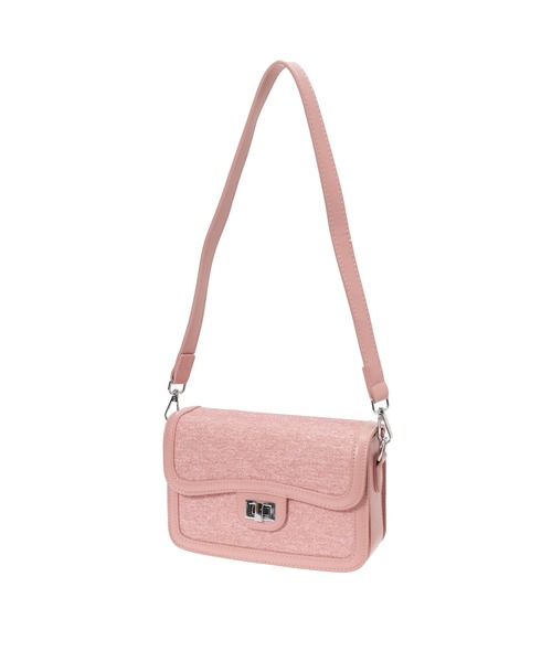 fifth（フィフス）の「ツイードフラップショルダーバッグ（ショルダーバッグ・レディース・ブルー/アイボリー/ピンク・FREE）」の11枚目の写真