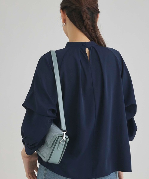 fifth（フィフス）の「ツイードフラップショルダーバッグ（ショルダーバッグ・レディース・ブルー/アイボリー/ピンク・FREE）」の17枚目の写真