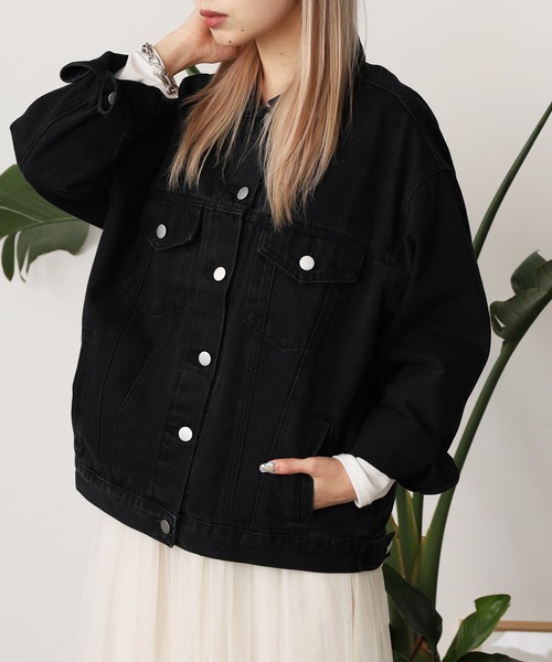 3タイプ】 オーバーサイズデニムジャケット（デニムジャケット