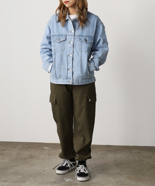 3タイプ】 オーバーサイズデニムジャケット（デニムジャケット