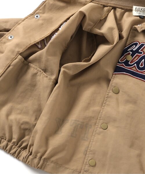 F.O.KIDS(エフオーキッズ)の「【ジュニア対応】ワッペンコーチジャケット(テーラードジャケット・キッズ・レインボー/ベージュ・140/130/120/110/100/90/80)」の15枚目の写真