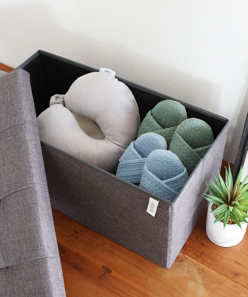 ストレージスツール⭐︎椅子　収納 収納力抜群・椅子にもなる】ストレージスツール[カラー](W60cm