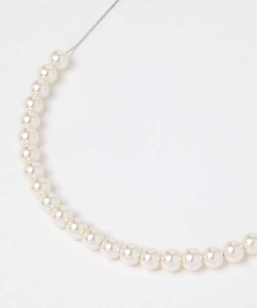 studio CLIP（スタディオクリップ）の「スライドパールネックレス（ネックレス・レディース・その他1/その他2・FREE）」の2枚目の写真
